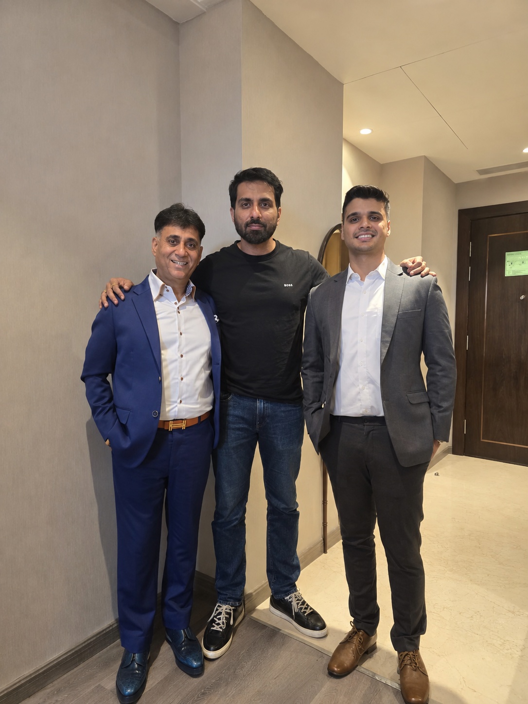 Utkarsh with mentor